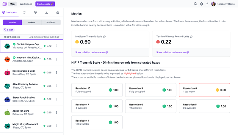 Manage, plan and optimize your hotspot locations