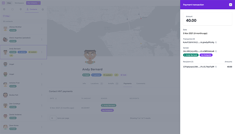View and audit commission reports in detail (2)