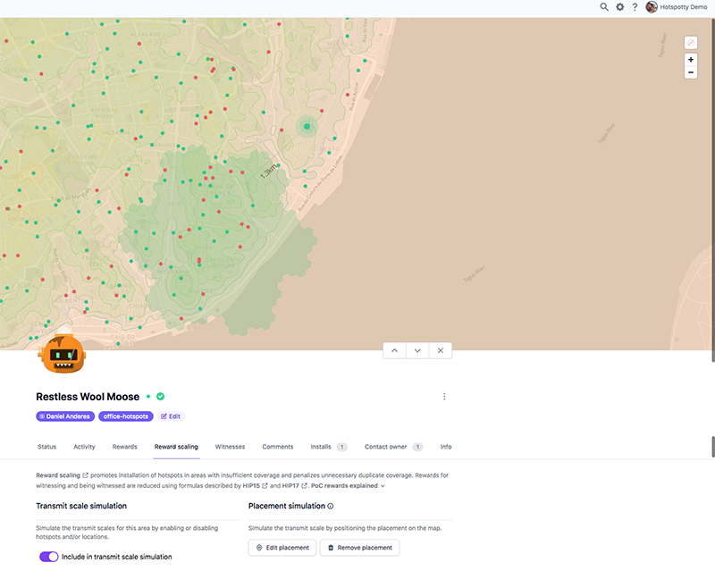 Add new and potential locations by dropping a pin in map view - detailed view